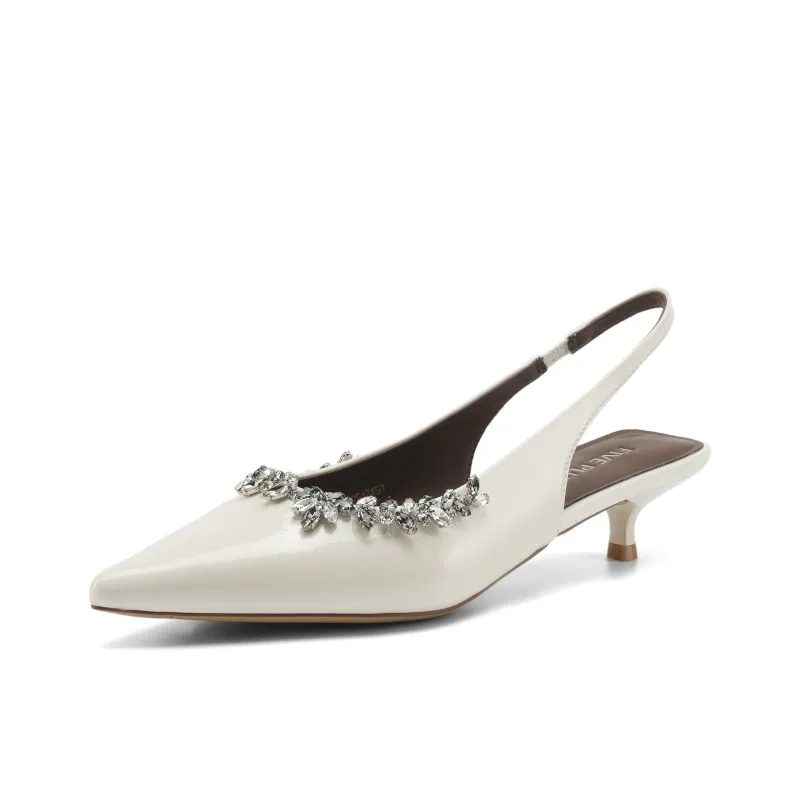 FIVE PLUS High Heels Women's Beige-1