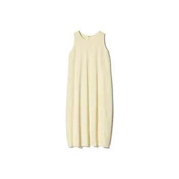 UNIQLO Sleeveless Dress Women's Cream