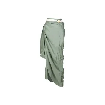 Jacquemus La Jupe Gathered-detail Maxi Skirt