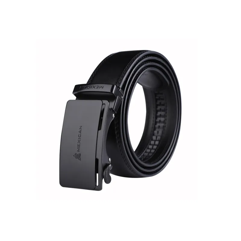 MEXICAN Split Cow Leather Belts Men's 3.5cm-5