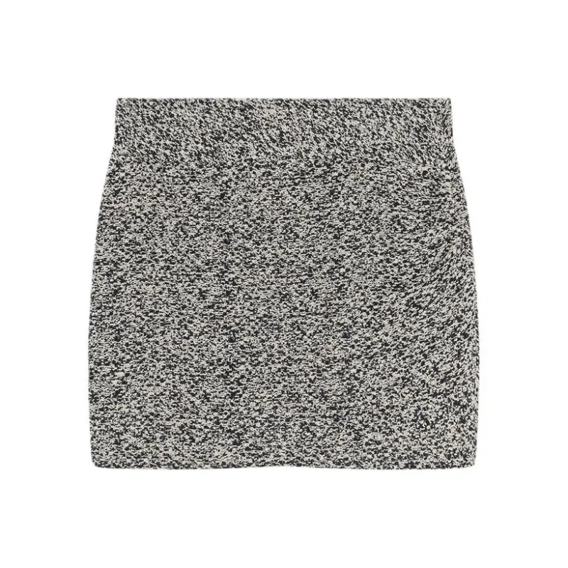 IRO NIGHT Hortense Mini Draped Skirt-0
