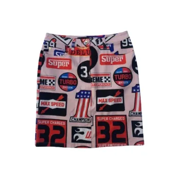 MOSCHINO FW23 Casual Short Skirts Women's Pink