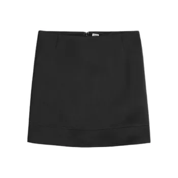 TOTEME PF24 Casual Short Skirts Women's Black