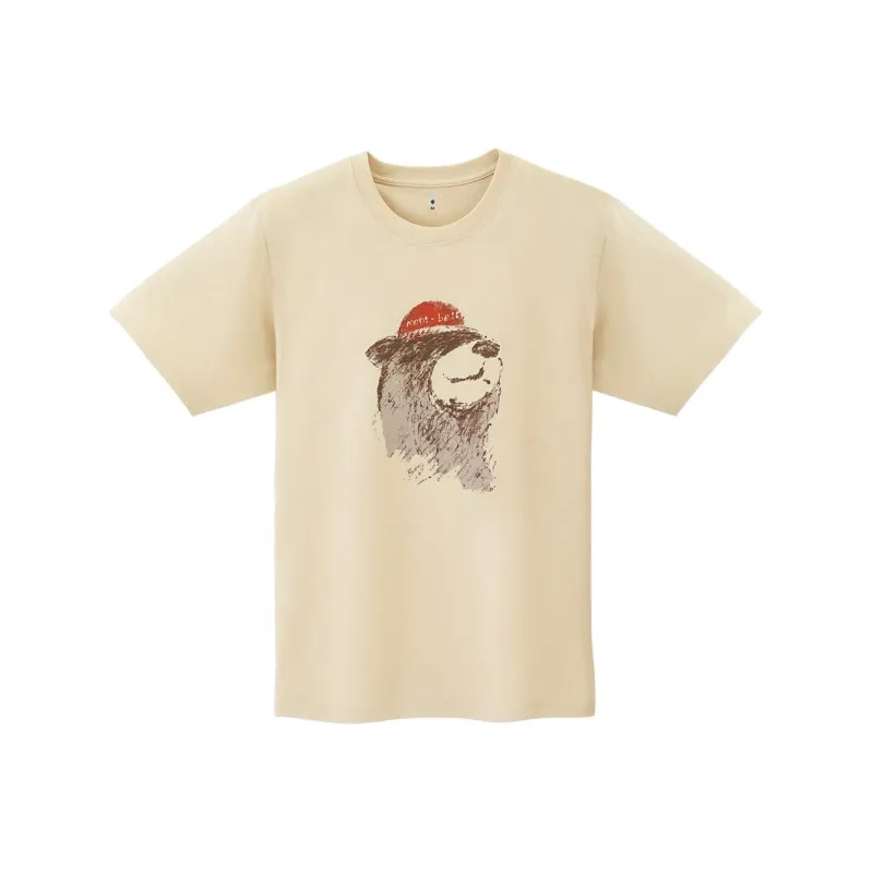 MONTBELL T Shirts Unisex Ivory-0