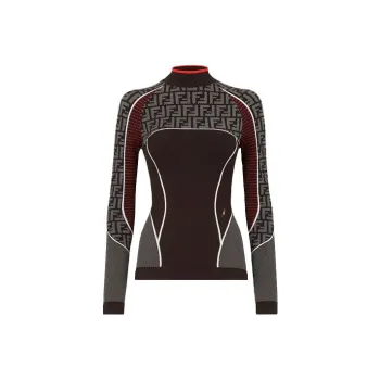 FENDI Fitness Clothing Women's Black