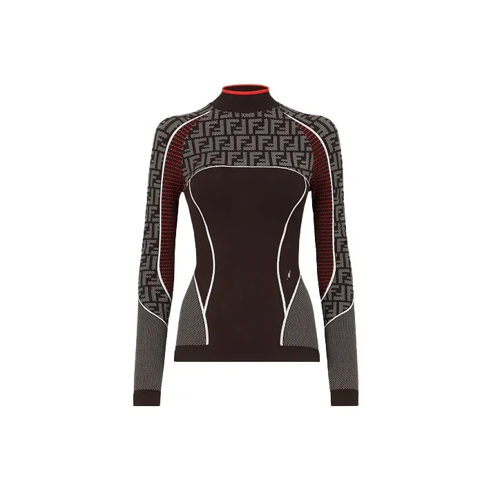 FENDI Fitness Clothing Women's Black-0