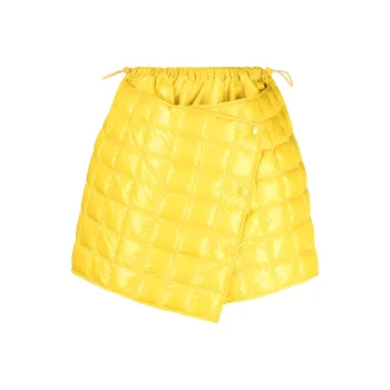 Moncler Asymmetric Quilted Skirt