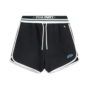 LiNing x YINGXIONGLIANMENGYONGCHIPAIDUI,LIANMINGKUAN Sports Life Collection Casual Shorts Women's Black