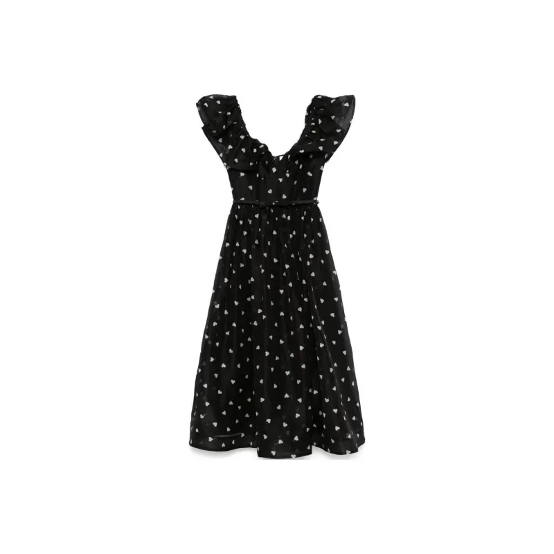 Zimmermann Crush Frilled Midi Dress-0