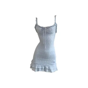 SISC Sleeveless Dress Women's Blue