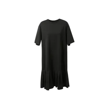 3COLOUR Short Sleeved Dress Women's Classic Black