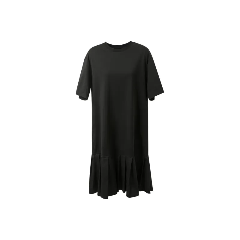 3COLOUR Short Sleeved Dress Women's Classic Black-0