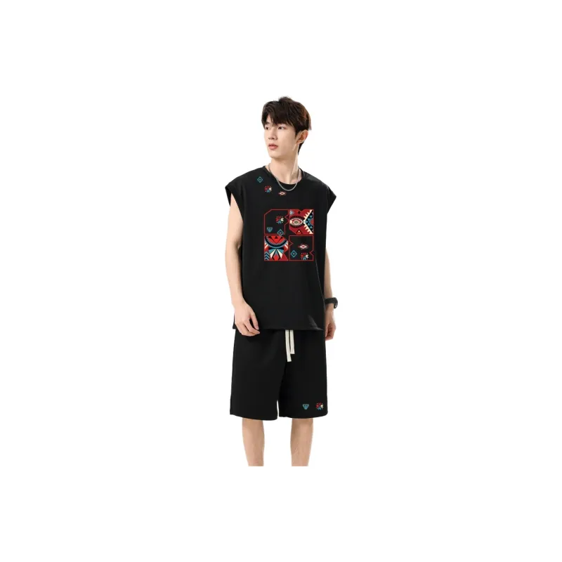 FUERZA Casual Sportswear Unisex 2 Piece Set-0