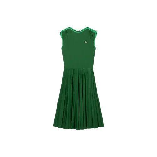 LACOSTE Sleeveless Pleated Dress