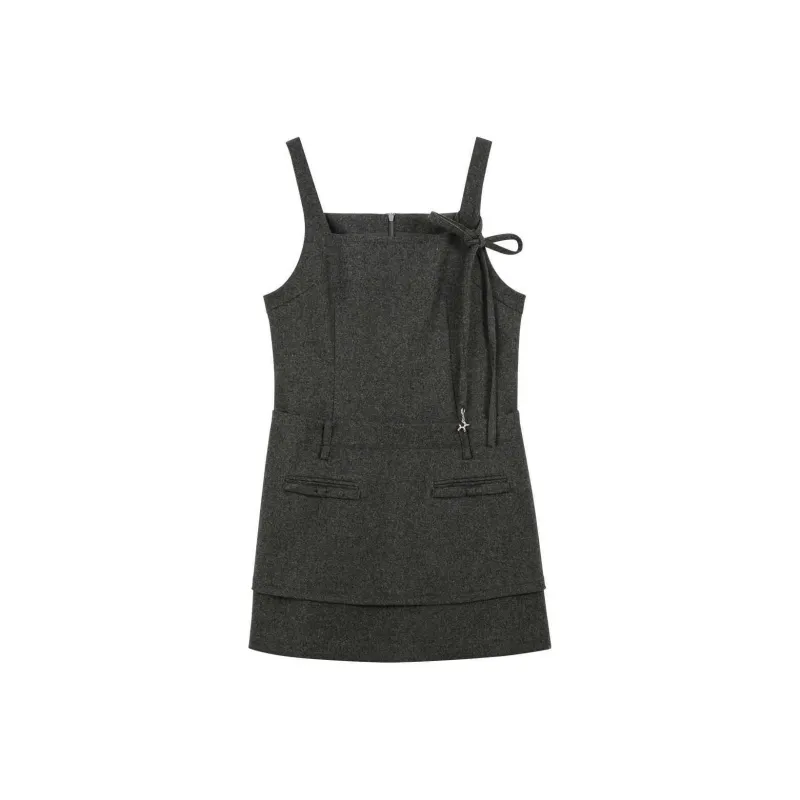 Omont Sleeveless Dress Women's Dark Heather Gray-0