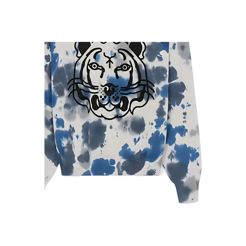 KENZO K Tiger Tie dye Sweatshirt-3