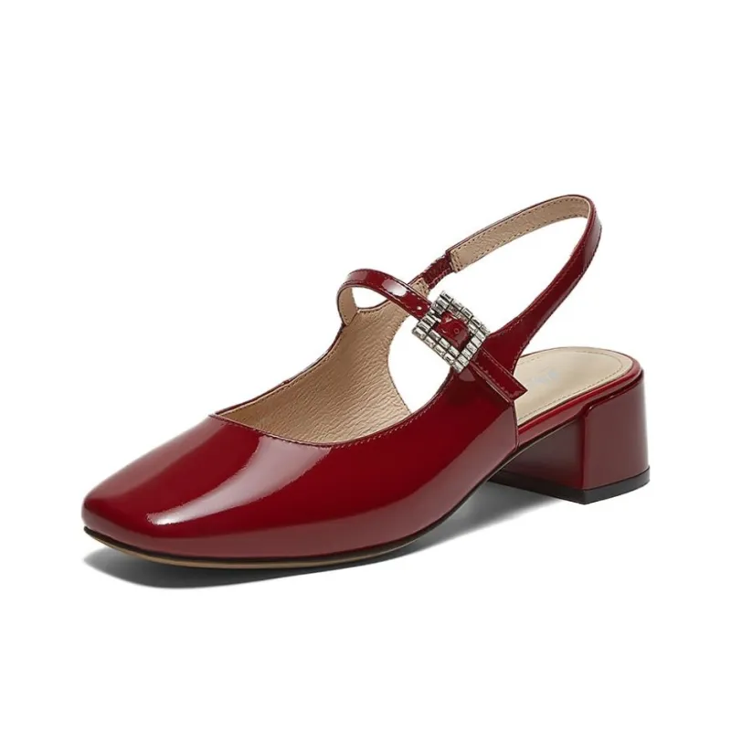 BATA Chunky Heel High Heels Women's-1