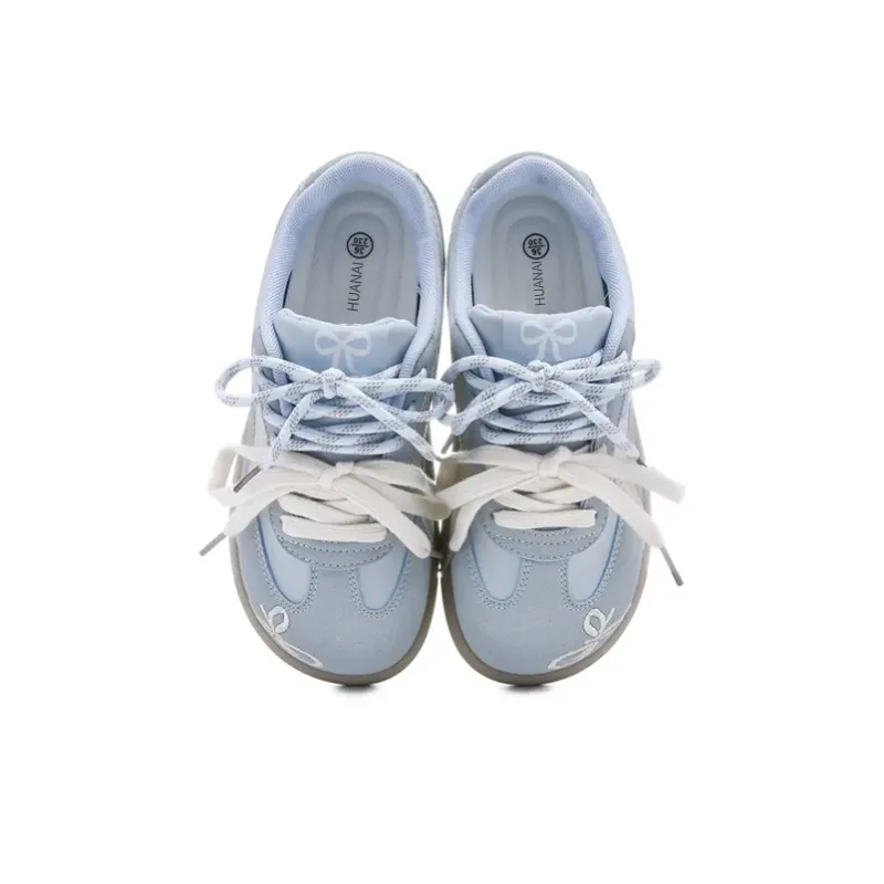 HUANAI Abrasion Resistant Slip Resistant Lightweight Low Top Casual Shoes Women's-9
