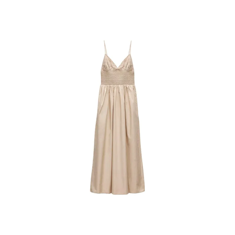 ZARA Slip Dresses Women's Yellow-0
