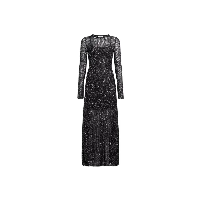 Alaia Sequined Maxi Dress-0