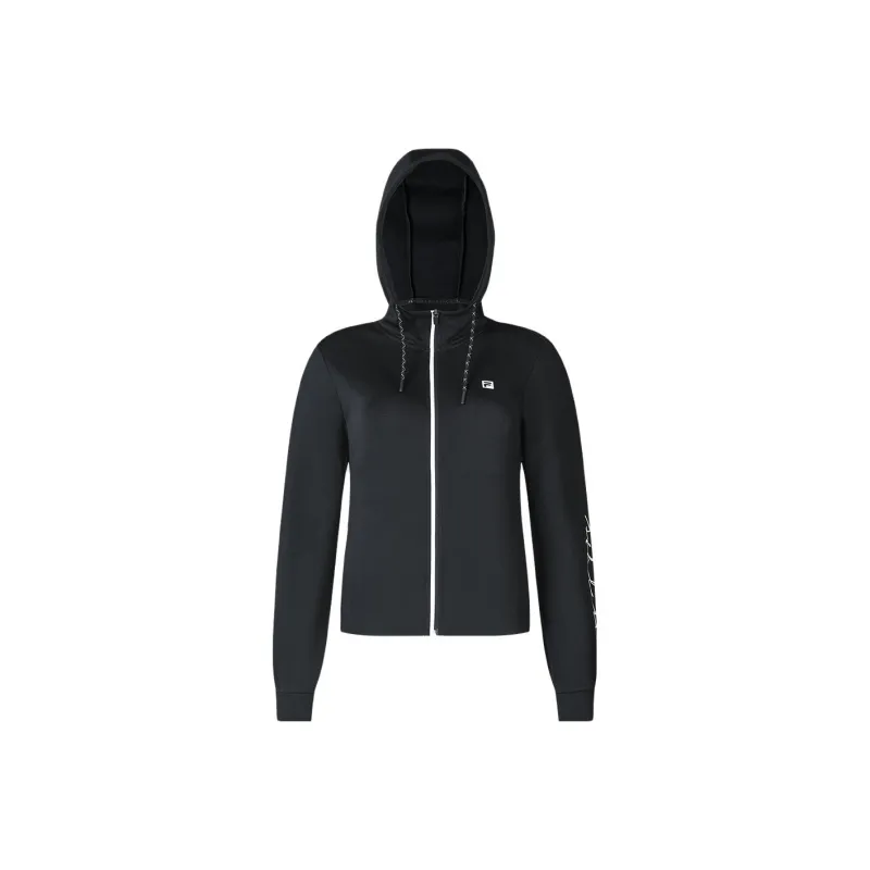 FILA Knitted Fabric Jackets & Coats Women's Black-0