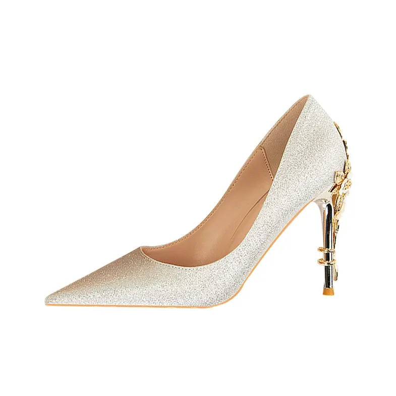MCKP Slim Heel High Heels 10cm Women's-4