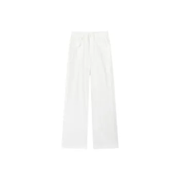 ETSE Jeans Women's White Pants