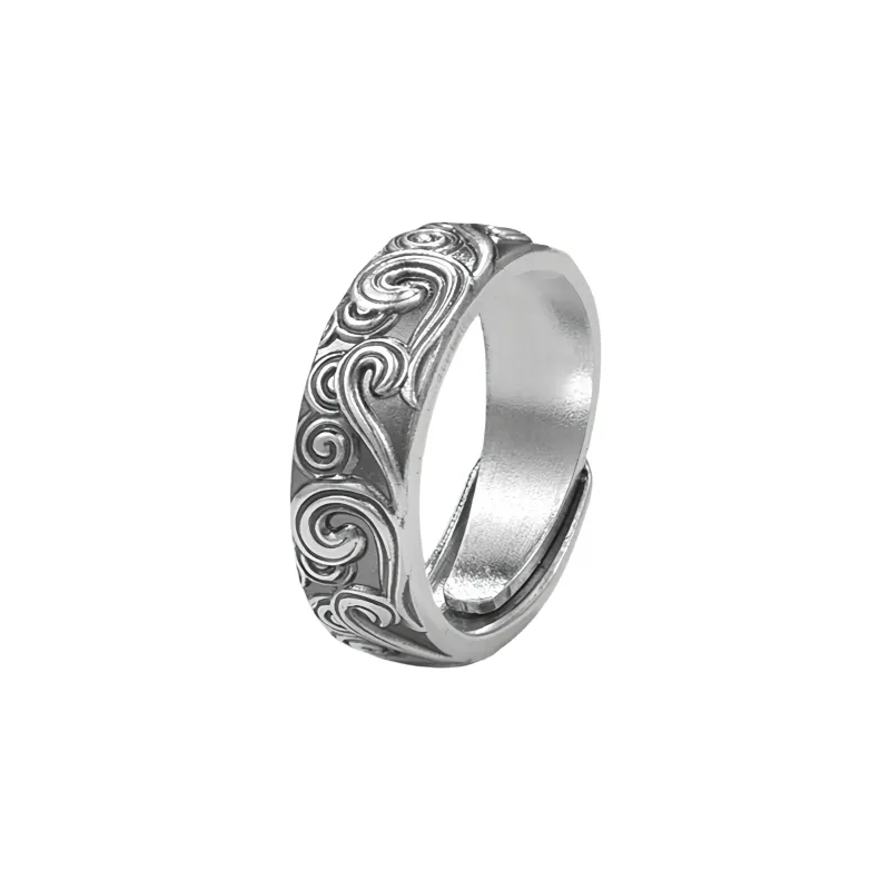 PUENTE 999 Fine Silver Rings Men's-0