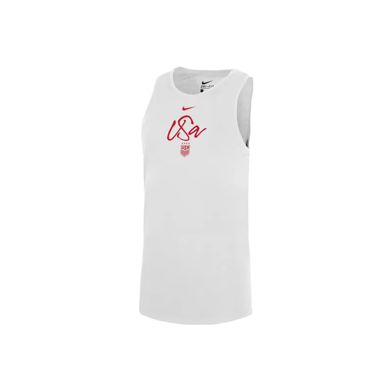 Nike Sleeveless Sports Shirts Women's White-0