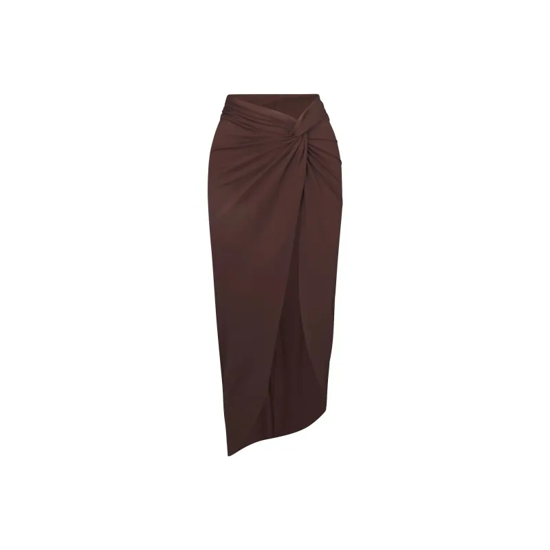 Skims Swim Sarong Skirt Cocoa-0