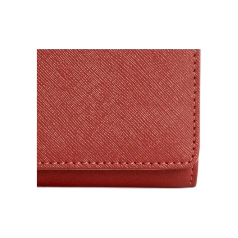 GUESS Artificial Leather Wallet Women's Red-4