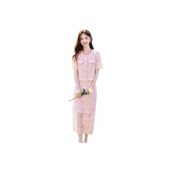 Like The Age Of Water Skirt Set Women's Pink
