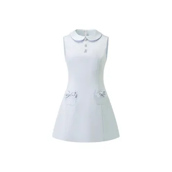 ACAINES Sleeveless Dress Women's Ice Blue