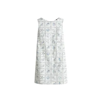 H&M Sleeveless Dress Women's Cream/Shell