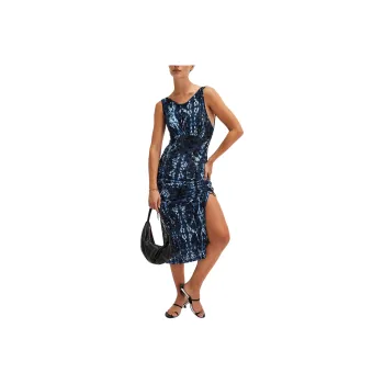 FREE PEOPLE Take Me Away Midi Dress Sleeveless Dress Women's Night Combo
