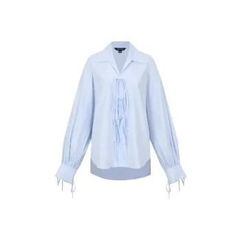 URBAN REVIVO Shirts Women's Sky Blue