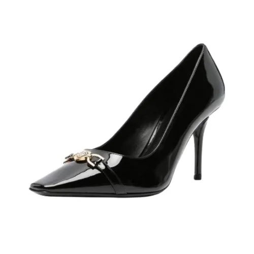 FANSIZHE Slim Heel High Heels 9cm Women's Black