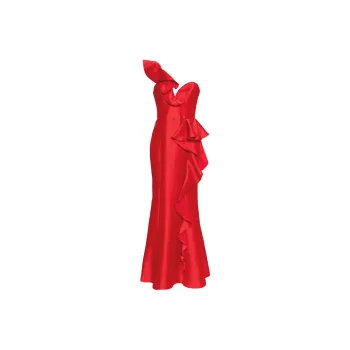 Marchesa Notte Mikado Gown