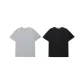 T-Shirt 2 Pcs/Heather Gray+Black