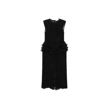 Zimmermann Crush Lace Frill Dress