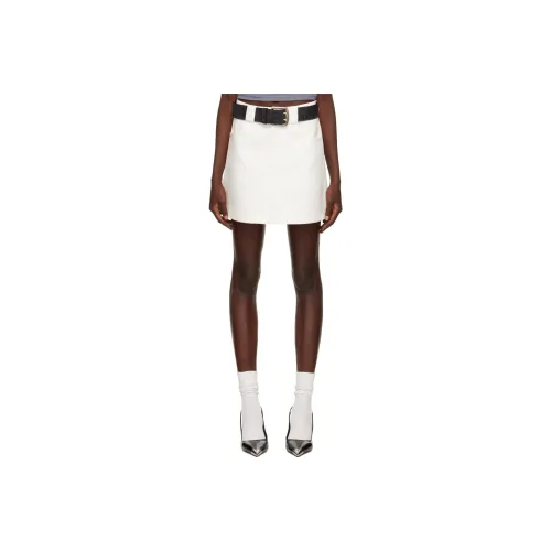 Fax Copy Express Casual Short Skirts Women's White