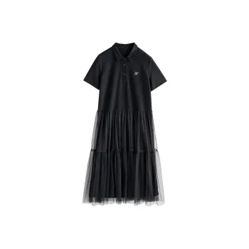 Initial Language Short-Sleeved Dresses Women's