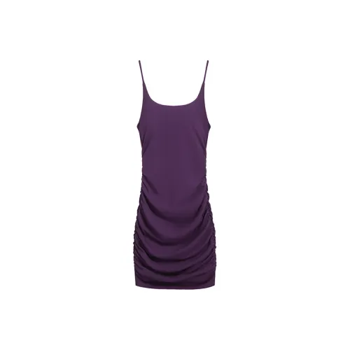 ABBY GODDESS Slip Dresses Women's Purple