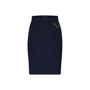 LOUIS VUITTON Ribbed Knit Skirt