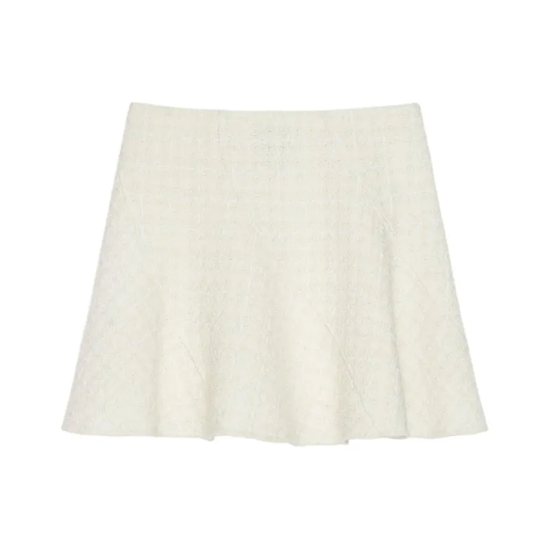 Givenchy Tweed Mini Skirt-0