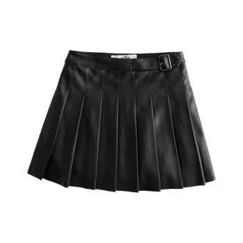 Hollister Casual Short Skirts Women's Black