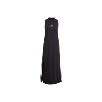 Adidas Free Shipping With AdiClub Essentials 3 Stripes Long Racerback Dress