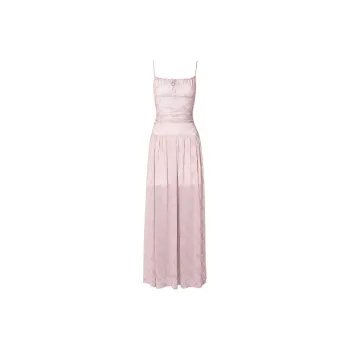 XIAOJUCHUANLI Slip Dress Women's Pink Purple