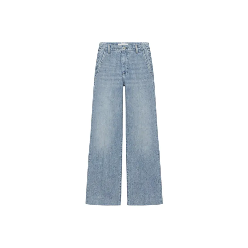 ARITZIA Denim Forum The '90s Trouser Lo-Rise Jean Jeans Women's 7 Years Blue Taboo/Blue Forbidden-0