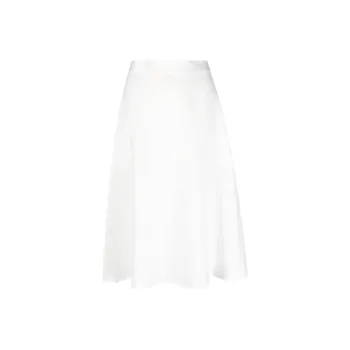 Polo Ralph Lauren High waist Linen Midi Skirt